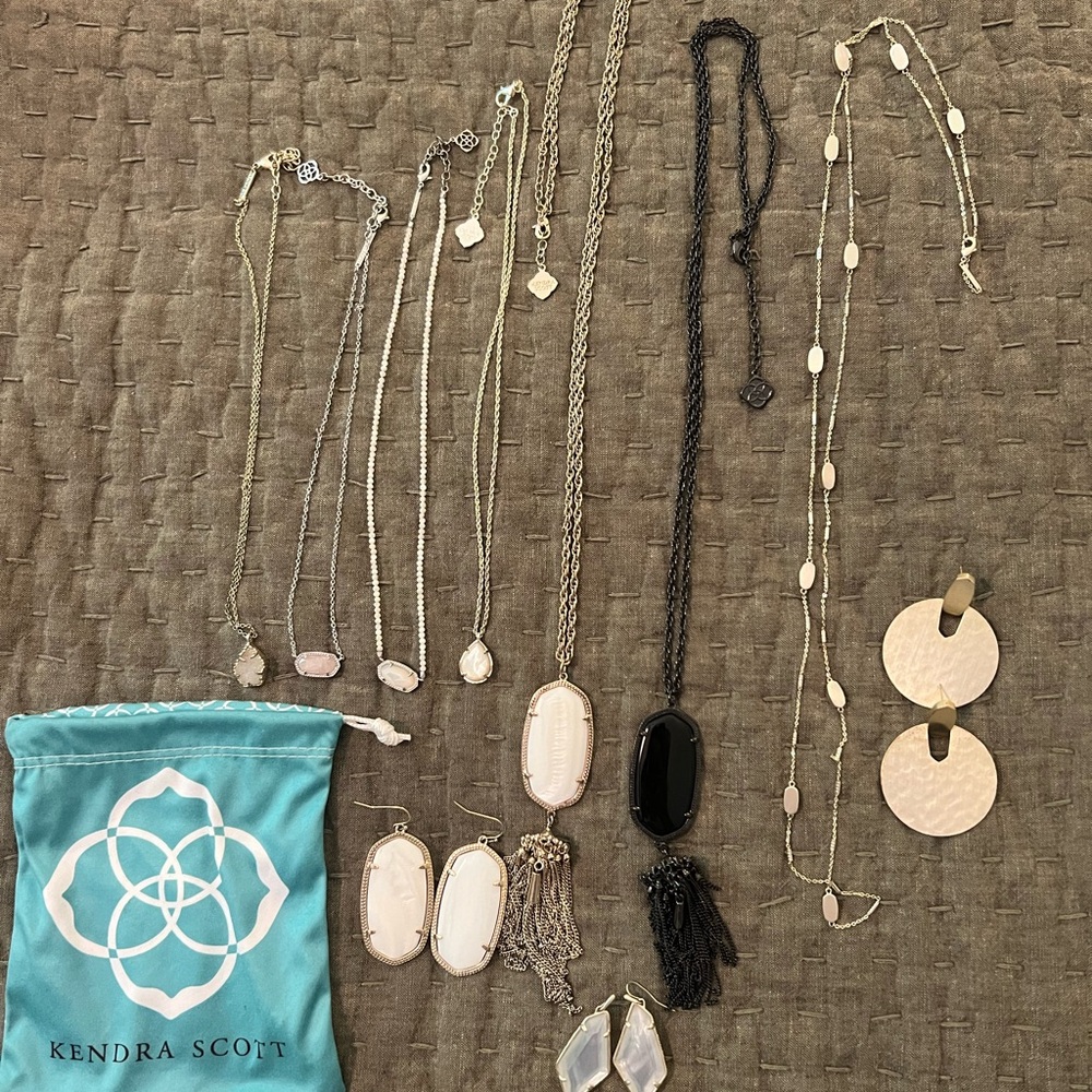 Kendra Scott Necklace and Earring Collection